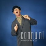 16-10-1989 Andre van Duin at studio in Amsterdam Photo: Govert de Roos/Connu